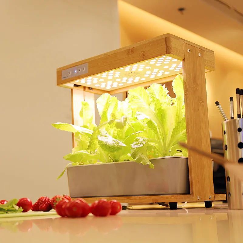 Phone App Remote Control New Designed Hydroponic Trough Plastic Nft Trays Growing System Black White Marketing Hot PVC Key Food