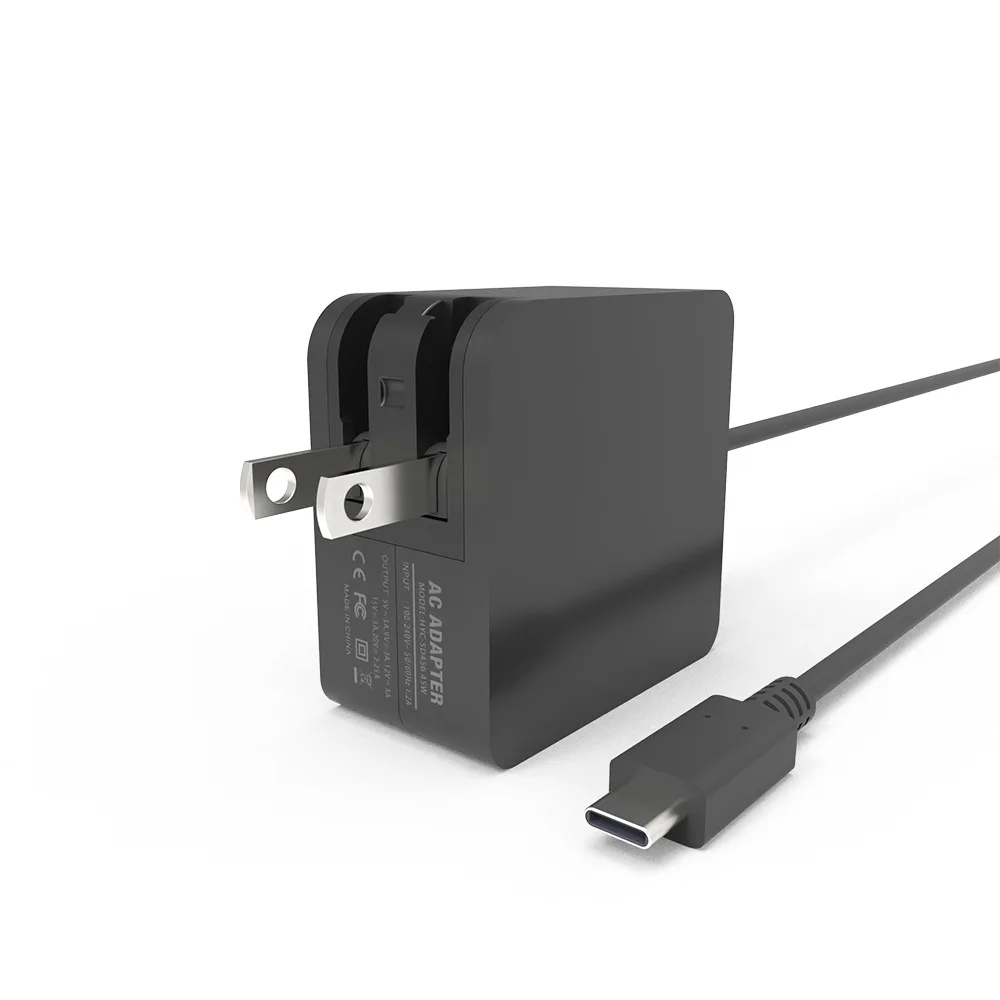 45W USB Type-C AC Adapter Wall Charger for Steam Deck/switch