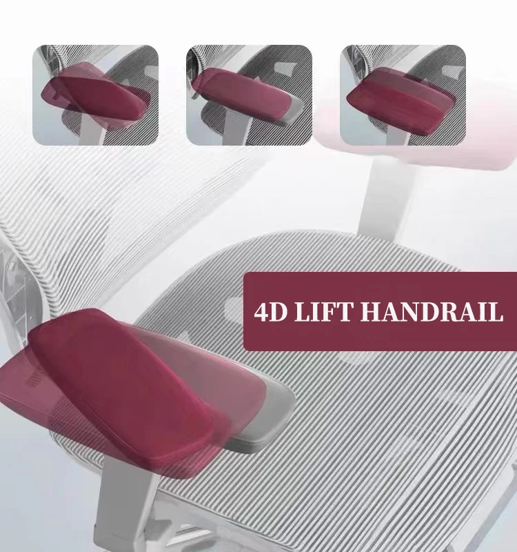 Conference Adjustable Computer Ergonomic boss Executive Home Full Mesh Office Chair with Footrest