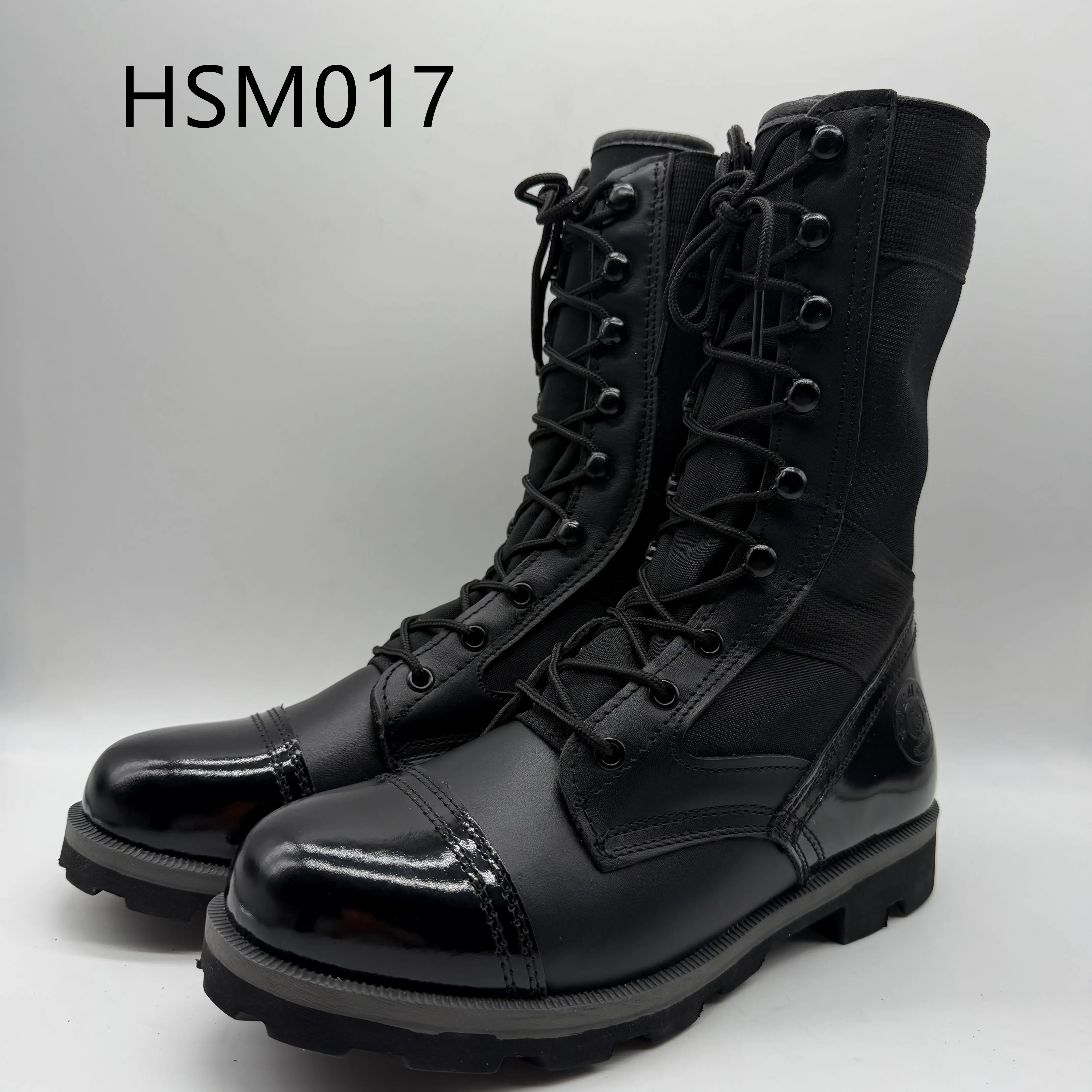 ХИ, класични стил Анти-Шок Двобољине Гумени изнутрашњи подлога тактичке ципеле Тренинг на отвореном без ознаке Црне тактичке ципеле ХСМ017
