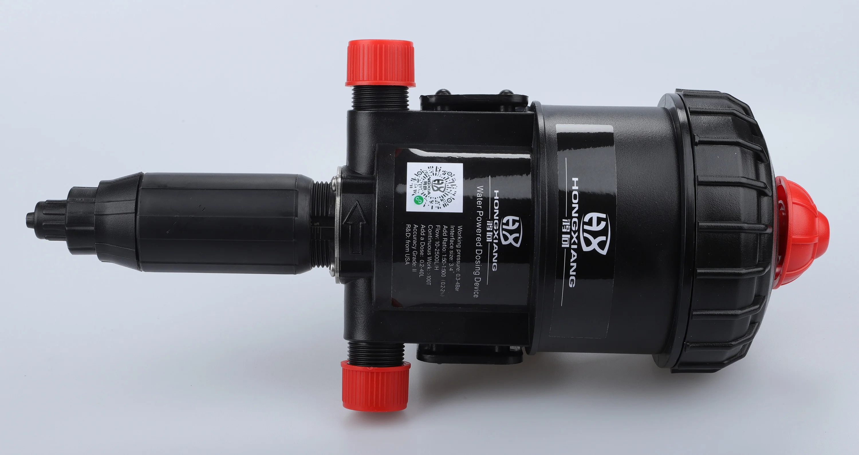 0 2-2% инжектор для удобрений капельного орошения с водяным дозирующим насосом без обратного потока распределителем жидкости