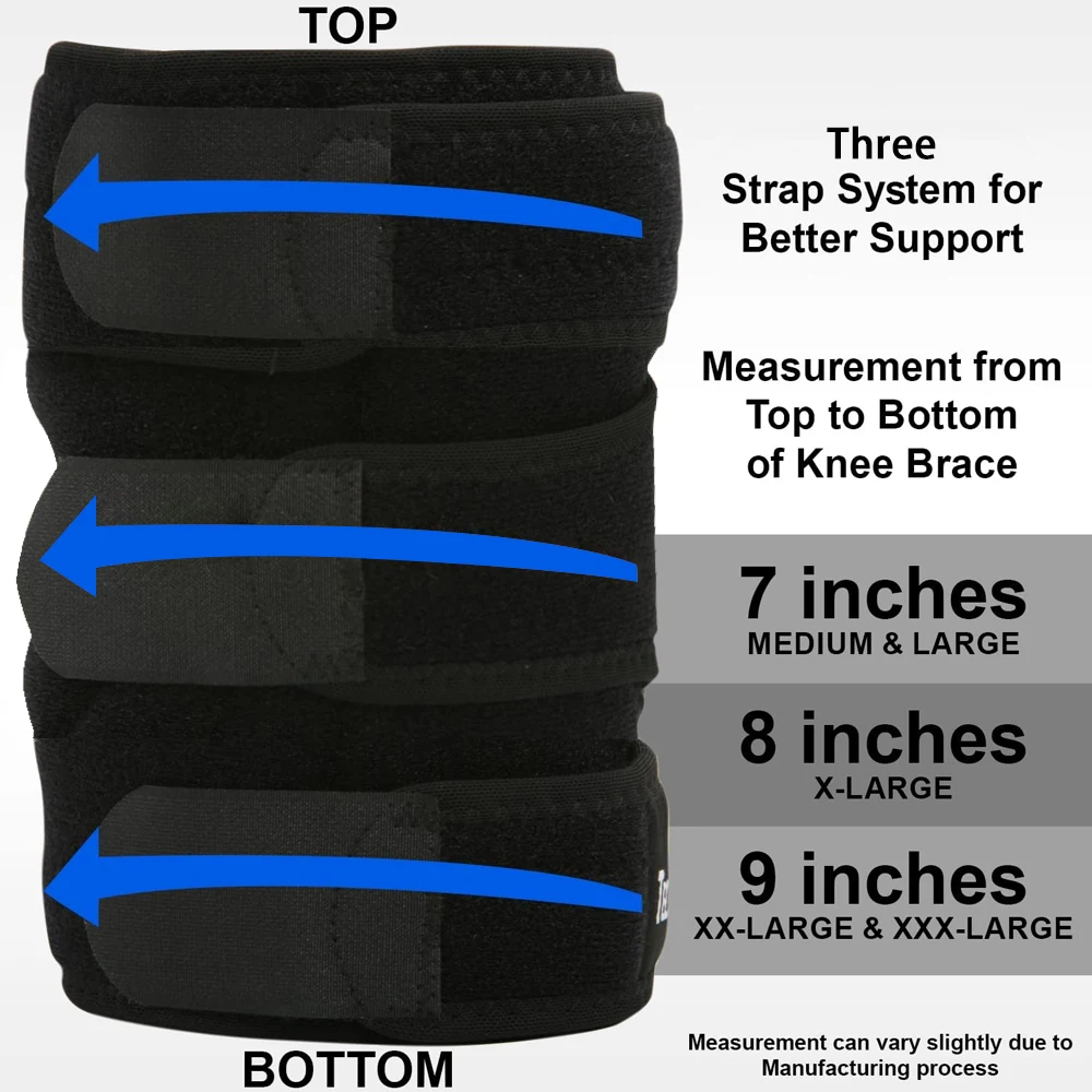 Angle Adjustable Neoprene Medical Orthopedic Knee Brace Stabilizer For