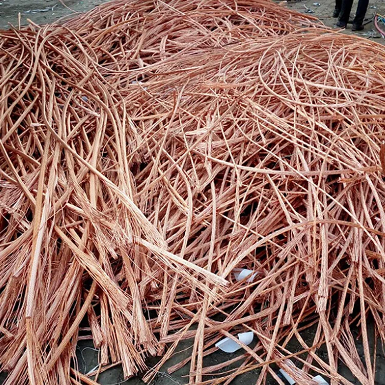 High quality Scrap cable copper wire Scrap motor copper wire High purity purple copper wire