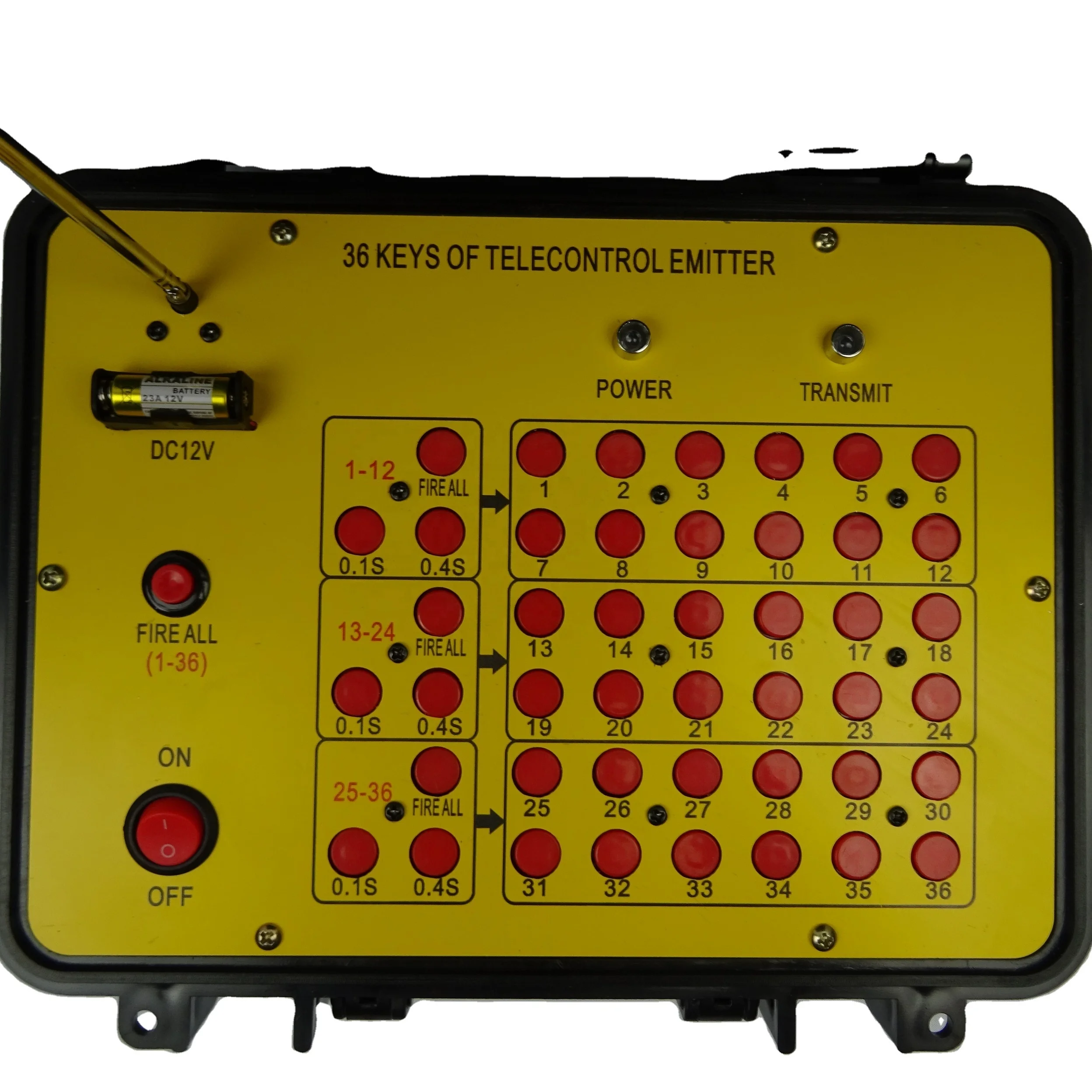 36 Cues Wireless Remote Control Pyrotechnic Firing Ignition System