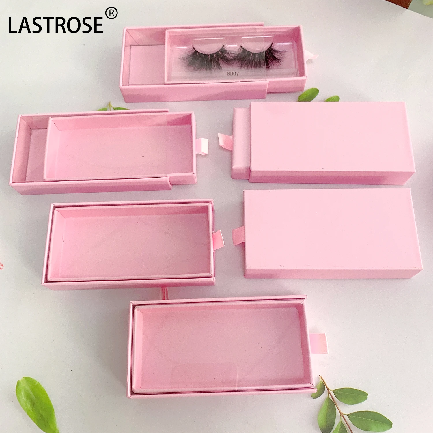 Eye Lashes Box Empty Unique Eye Lash Packaging With Custom Logo Luxury