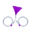 Tube violet + transparent