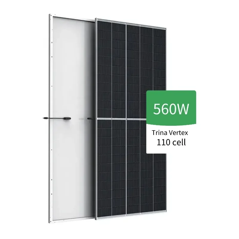 Halvcellet silicium solpanel