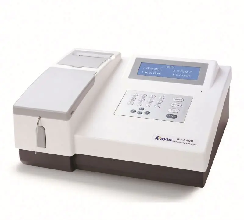 Rayto RT-9200 Clinical Lab Use Semi Auto Chemistry Analyzer for Sale