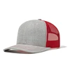 Malla gris y roja
