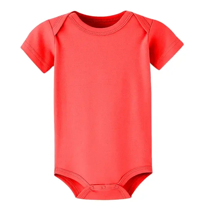 Детский комбинезон из чистого хлопка с коротким