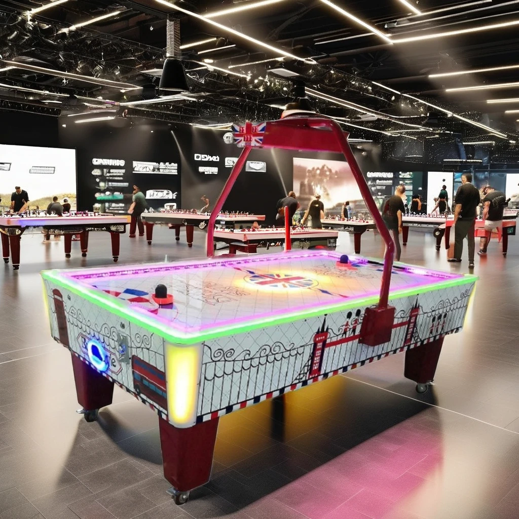AMA 2024 Amusement Machines Professional Coin Operated Games Ice air Hockey Table