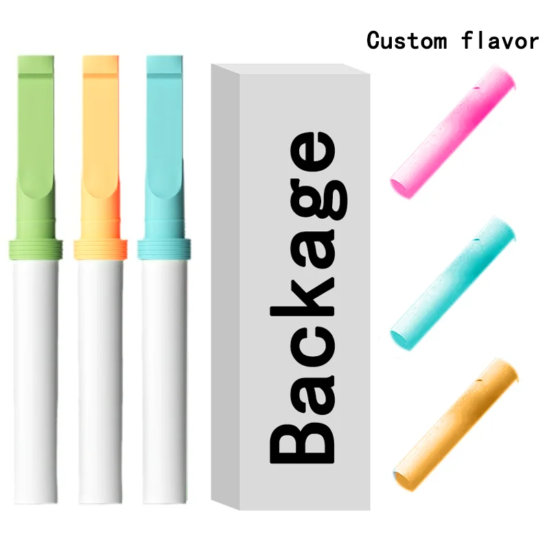 Custom 700 Puffs Flavored Air Smokeless Free Nicotin 5ml Capacity Mouth Use Disposable Quit Smoking Stick