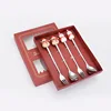4-Pack Lucky Red Combination 6: Silver Spoon + Fork