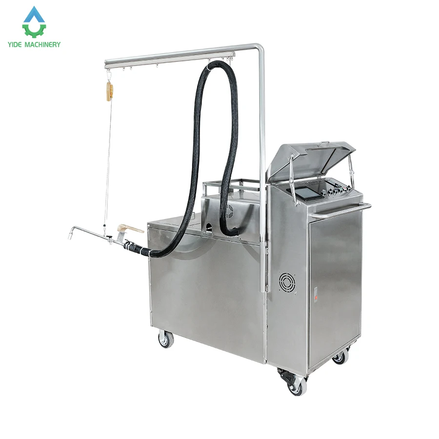 Professional Fully Automatic Electric Soy Candle Making Machine with Fragrance Separation Heat Pump Candle Filling Features