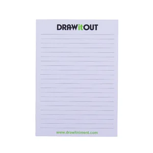 Customized Cheap Writing Notebook Pad Loose Leaf Offset Paper Tear-Off Notepad Order List Book