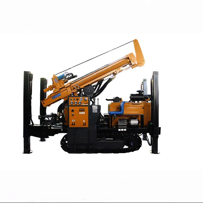 
 2021 NEWEST 200 METERS CRAWLER HYDRACULIC WATER WELL DRILLING RIG KW200