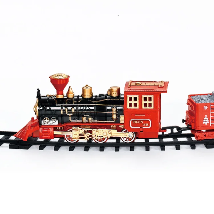 Jackotoys Retro Battery Operated Christmas Train Toy For Kids