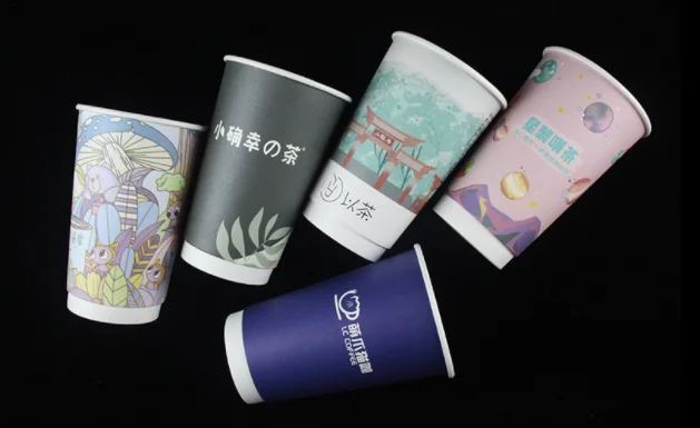 2023 Disposable Cup Hollow Wall Double Layer Sleeve Forming Machine With Thick Coffee Paper Cup factory