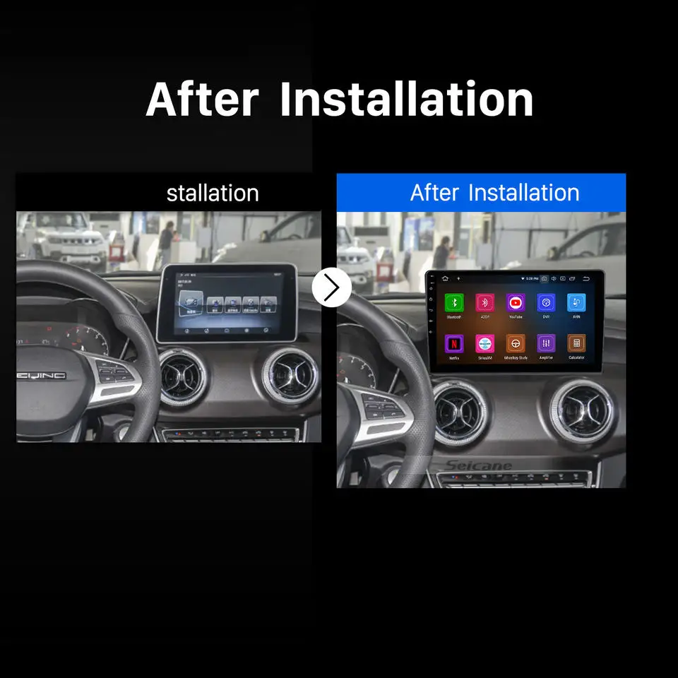 Judong for 2020 BAIC ZHIDA X3 X5 35 55 Android Auto Car De Carro GPS Navigation Multimedia Dvd Carplay Player  Stereo Radio