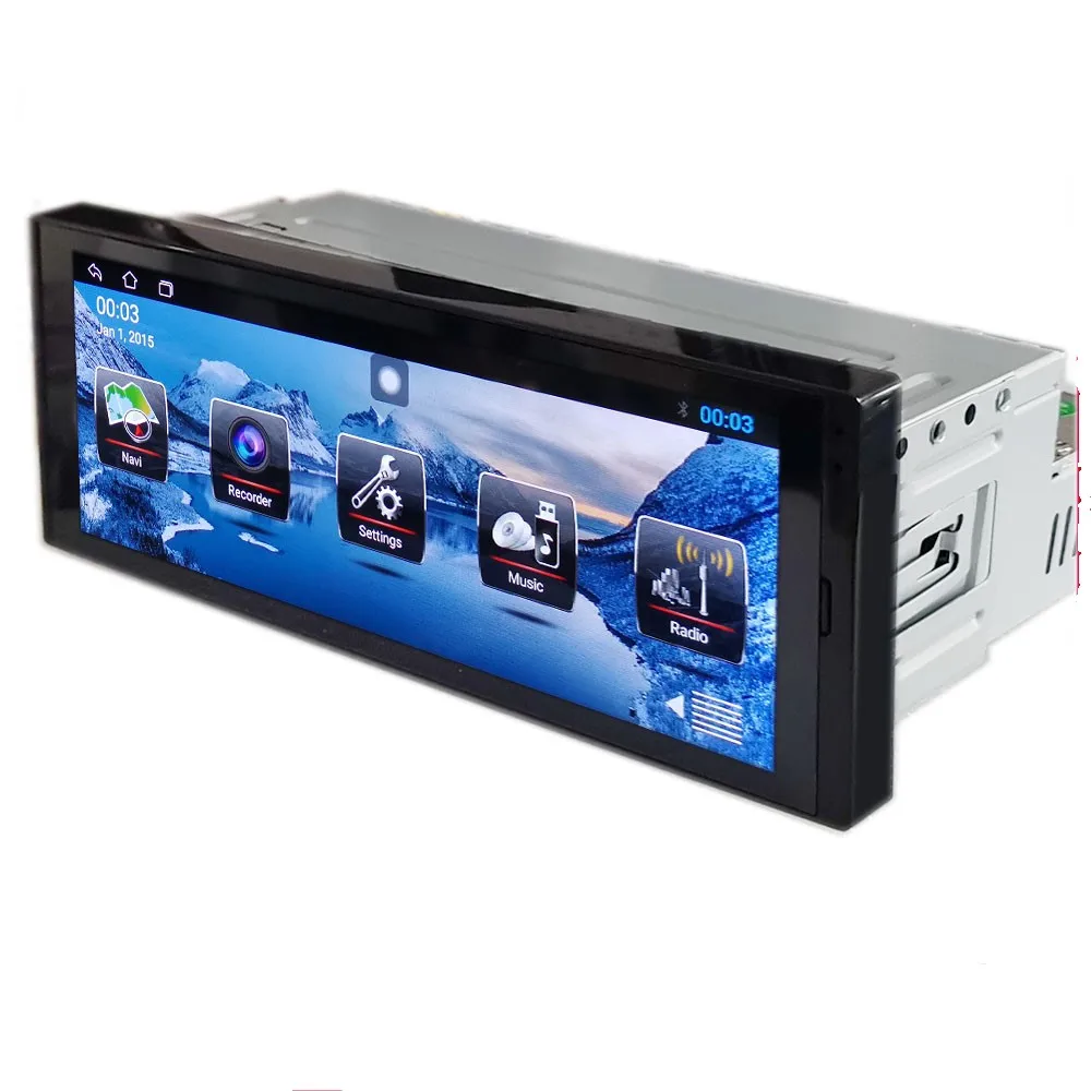 Universal 1din Auto Radio Android Multimedia Player 6.9 Inch Touch Screen 1  Din Car Stereo Video Gps Navigation Wifi Bluetooth