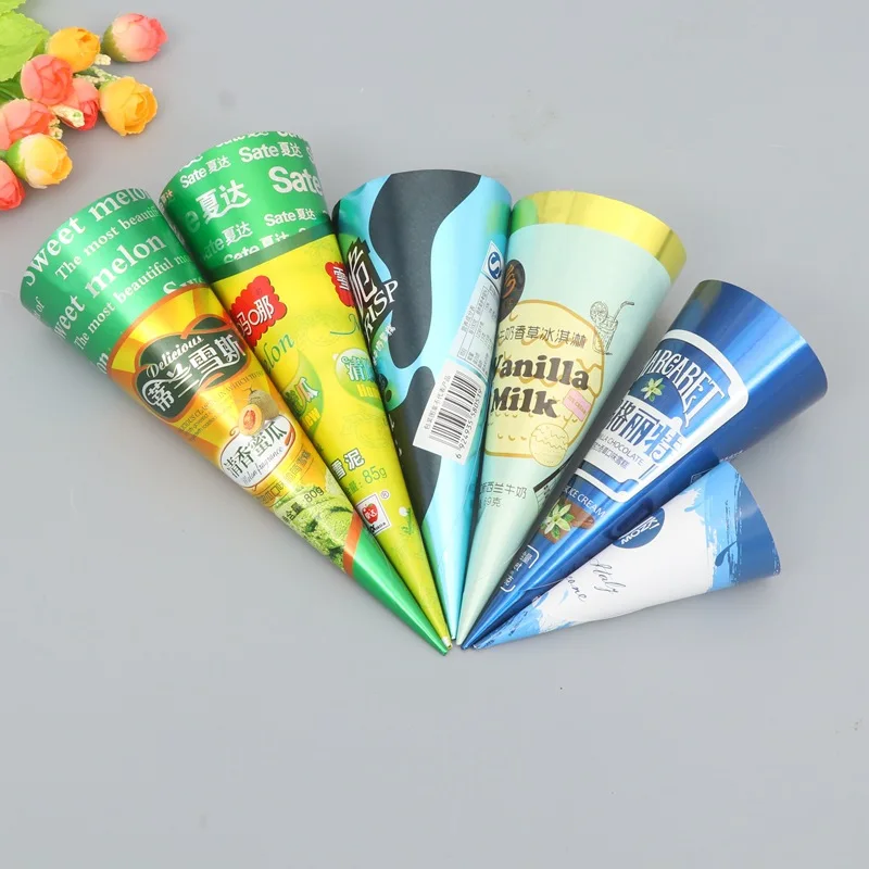 Papier Kraft stratifié en foile d'aluminium pour la crème glacée