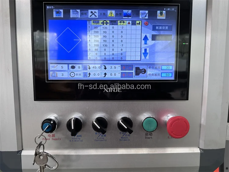 12mm Automatic Steel Bar Bending Machine Rebar Stirrup Bending Machine