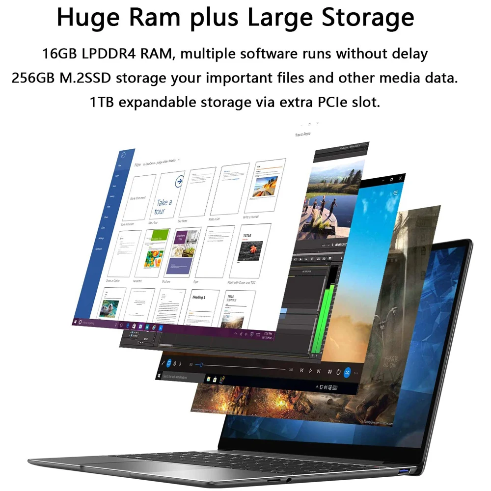 CHUWI CoreBook X 14インチノートパソコン 16GB RAM 256GB SSD IPS