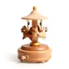 Golden-top carousel