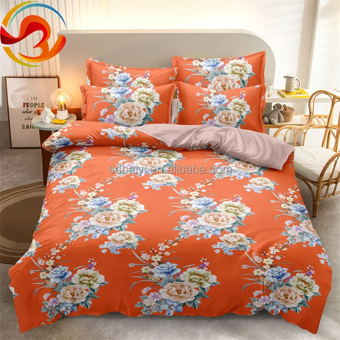 Home Textiles Fabric For Bed Sheet Duvet Cover Bedding Pillowcase Set