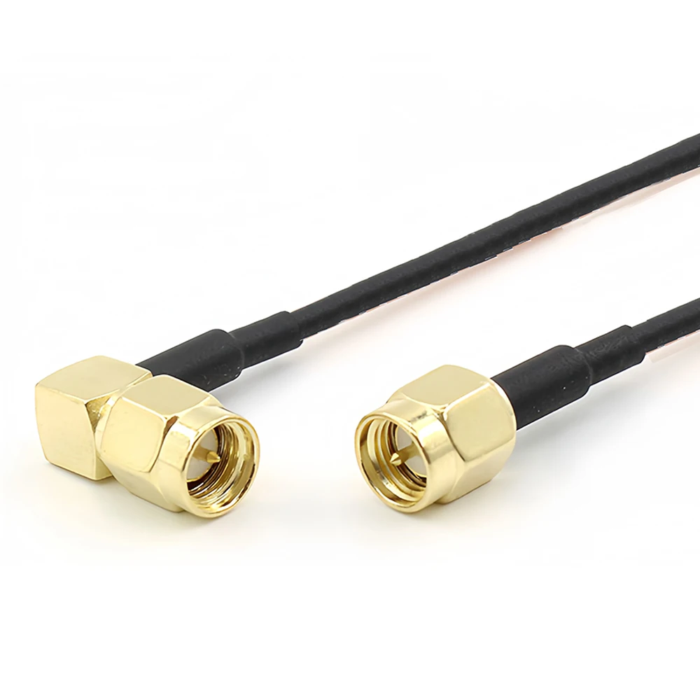 Cavo Coassiale RG174 Nero 50m, Rame, SMA/TNC, Per Antenna WiFi E Router, ThatCable