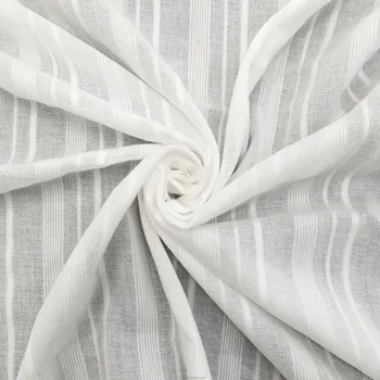 Cotton jumble vertical jacquard fabric Spring summer shirt dress women's children's bedding fabric SS18018