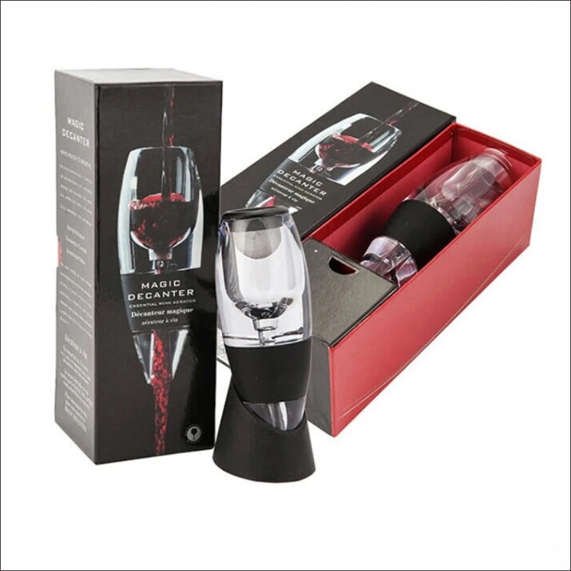 Fse Wine Aerator Aerating Pourer Spout And Decanter With Holder Filter