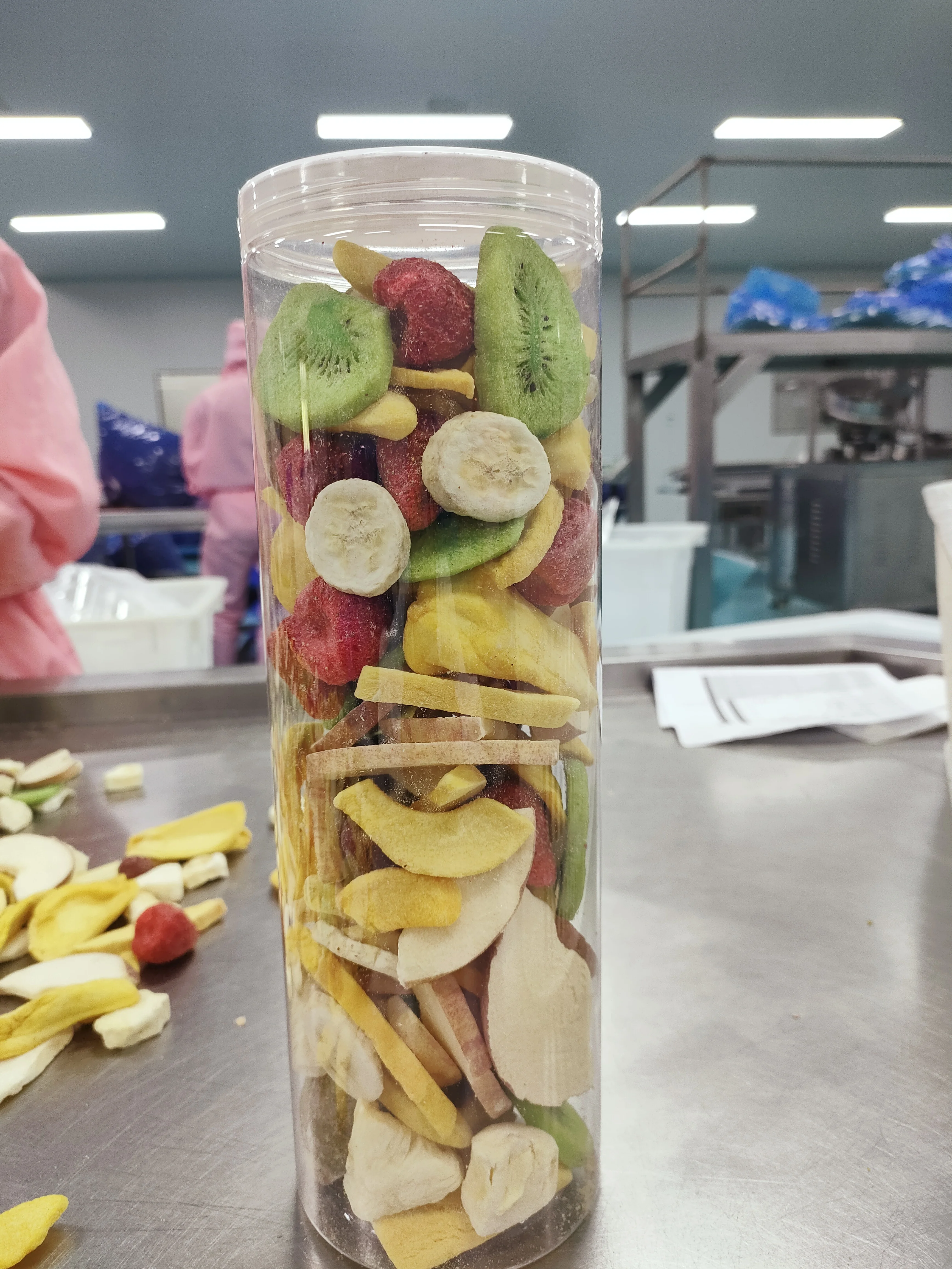 Wholesale Bulk Freeze Dried Strawberry Banana Kiwi Fig Red Date Apple Freeze Dried Mixed Fruits