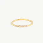 9k Chris April Custom Low MOQ Wholesale Solid 18k 14k 9k Emerald Cut Diamond Ring