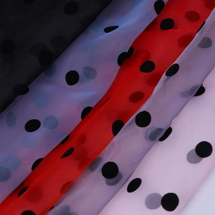 Custom Embroidery Tissue Organza Fabric For Making Dress Silk Printed