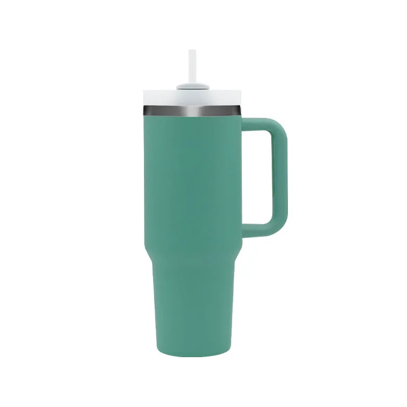 Custom 40oz Tumbler With Handle Insulated Stainless Steel Adventure