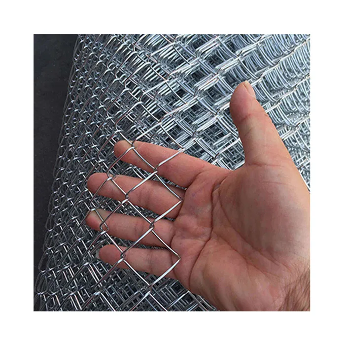 Anping Electro Galvanized Chain Link Fence Diamond Wire Fence