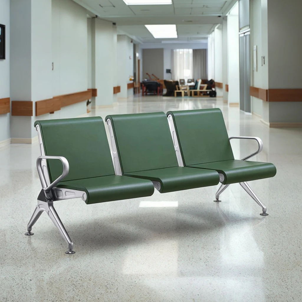 Steel Thickened Modern Seating Modules for Hospital and School Outdoor Public Spaces 6