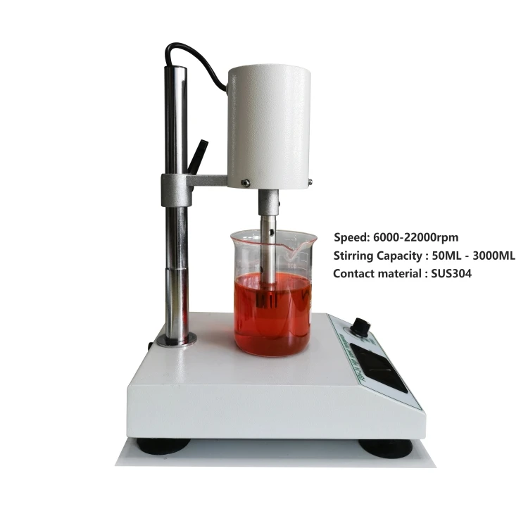 Laboratory High-speed Homogenizer Emulsification Organizer Homogenizer ...