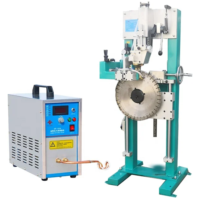 Semi Automatic Copper Induction Brazing Machine for Saw Blade Diamond Segment Welding Machine