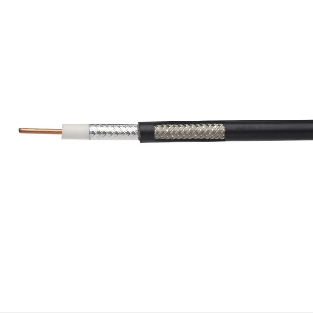 coaxial cable  low loss 5D FB  LMR300 equivalent  for telecommunication system