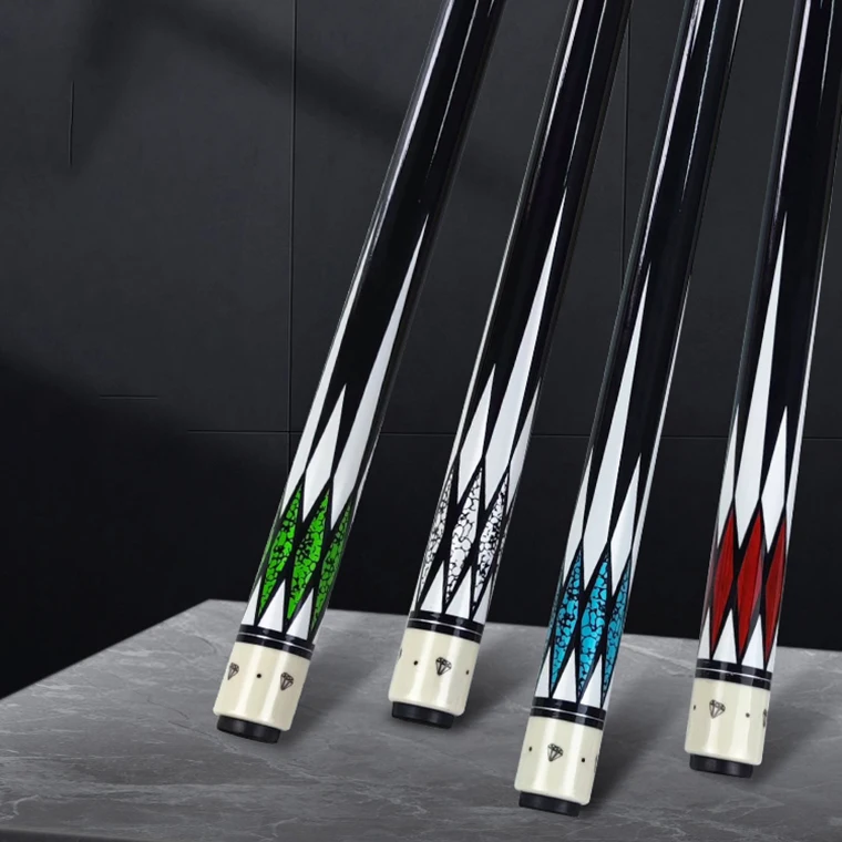 Снукер бильярдный кий 3/4 сочлененный из алюминиевого сплава TX кленовый углеродного волокна для