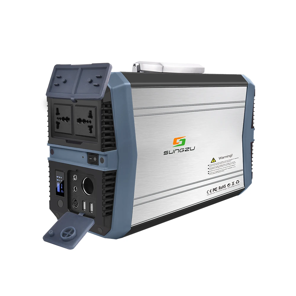 500W Solar Power Generator Home Energy Storage Systems With 500Wh Battery Storage