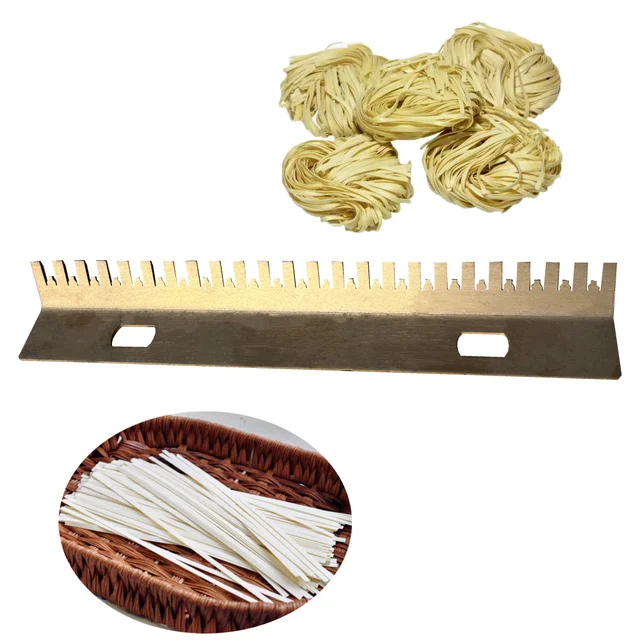 Top Producers H62 Brass for Fuji CNC Lathed Instant Bag Noodle Comb for Japan Noodle Making Machine