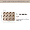 Regular model-gold-12 large baking pans