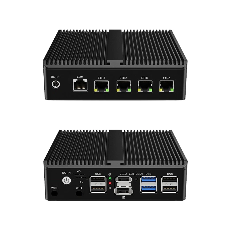 N100 Mini-Pc G30M Fanless NAS 8GB 16GB 16 Ram Lan