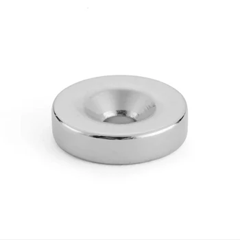 Wholesale Custom Size Ferrite Disc Magnet Neodymium Countersunk with magnet manufacturer custom Services