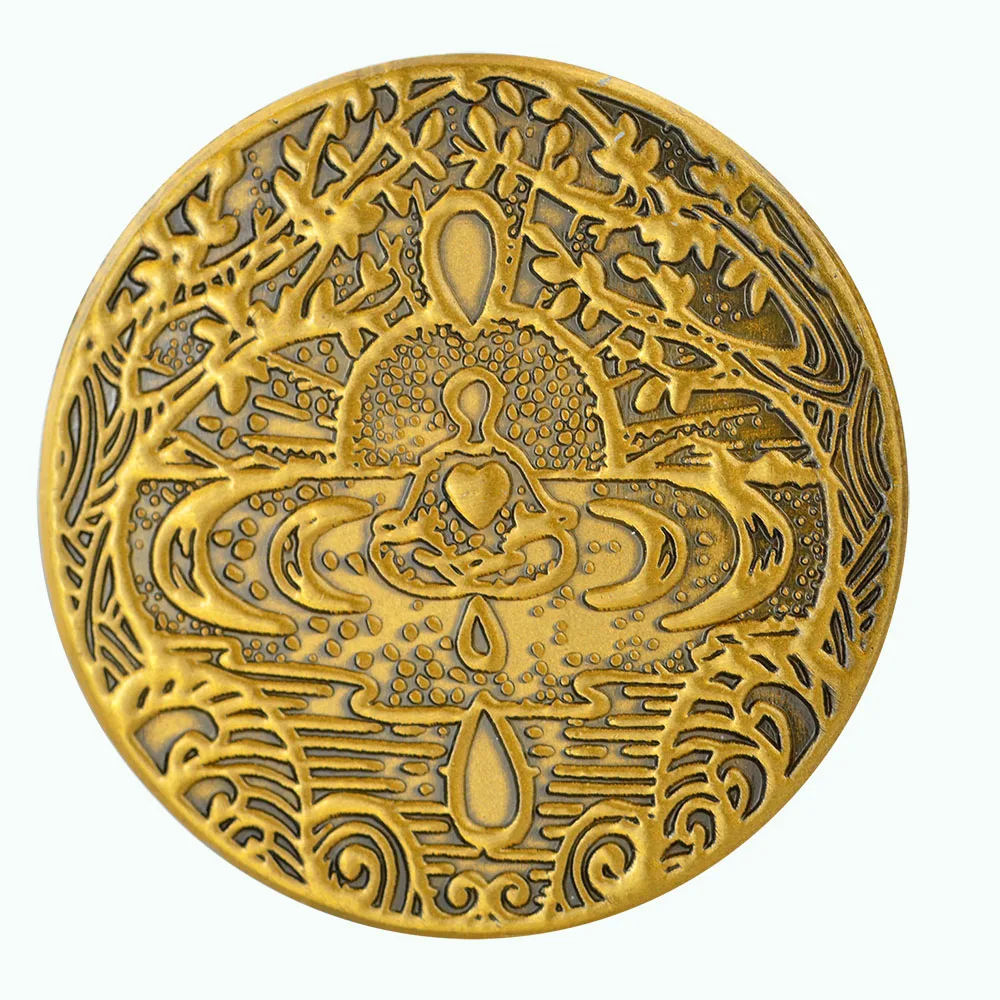 お土産用ホリデーアルミゴールドリアオールドコインブランクコレクションサプライヤーセットオンライン販売中