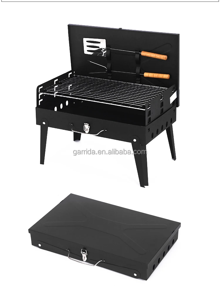 Garida Outdoor Portable Charcoal Foldable For 25 People With Thickened