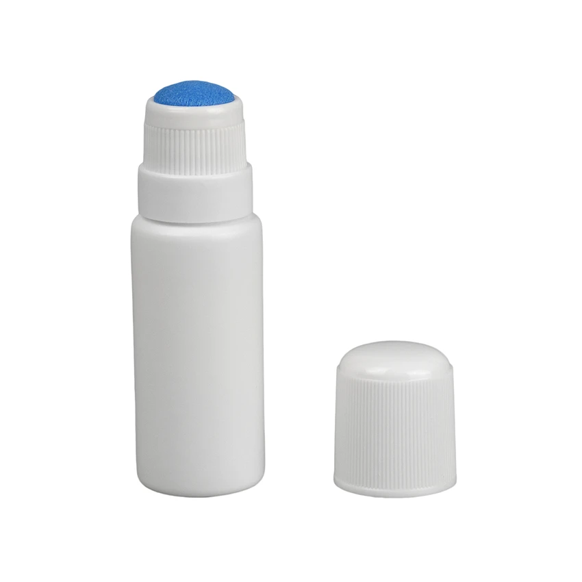 30ml Round Bottom Plastic Bottle with Twist Top Sifter Caps Bottom Round Powder Bottle